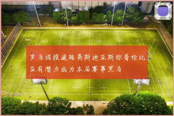 罗马诺报道路易斯迪亚斯称哥伦比亚有潜力成为本届赛事黑马